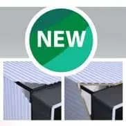 Тамбуры для перегрузки ALUTECH DH: теперь и с обшивкой