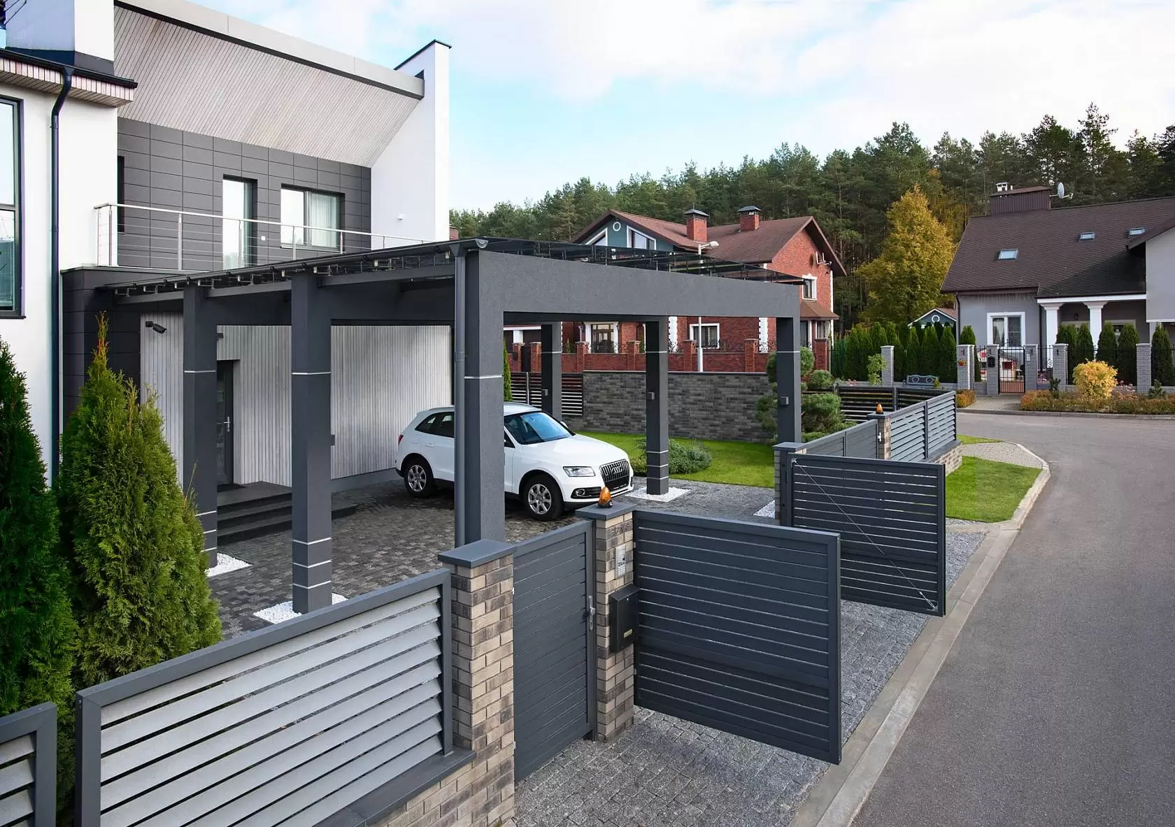 Распашные ворота